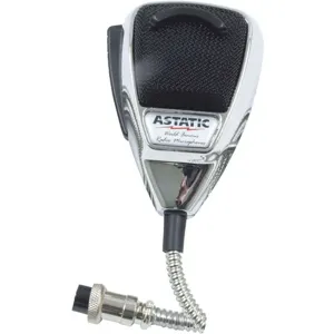 ROADPRO 302-10187 CB Mic with SS Cord Chrome 4 Pin | AH8YUR 39CJ35