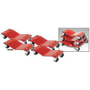 AUTO DOLLY M998002 Auto-Dollys, 12 x 16 x 4 Zoll, 6000 lb Hebekappe – 4er-Pack | AD2BGW 3MHC5
