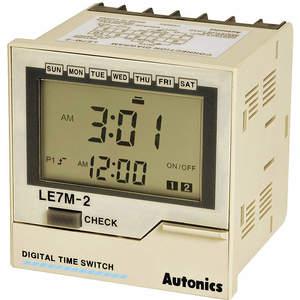 AUTONICS LE7M-2 LCD Digital Timer Weekly/Yearly Timer | AC6AMN 32J135