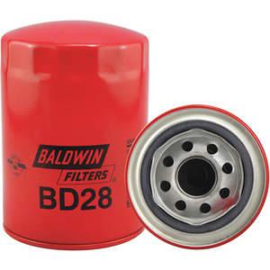 BALDWIN FILTERS BD28 Oil Filter, 9.8 Micron Rating, 3-11/16 Inch Outside Dia | AC3FRJ 2TCA7