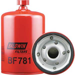 BALDWIN FILTERS BF781 Fuel Filter, Spin-On Design, 25 Micron Rating | AC2WYZ 2NTY3