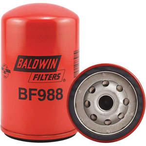 BALDWIN FILTERS BF988 Kraftstofffilter, Spin-On-Montagedesign, Metallgehäuse | AC2KWQ 2KXU3
