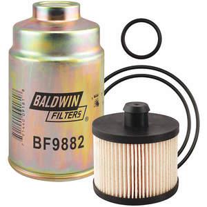 BALDWIN FILTERS BF9918 KIT Fuel Filter Spin-On 4-13/32 Inch Length | AH4GYV 34NM99