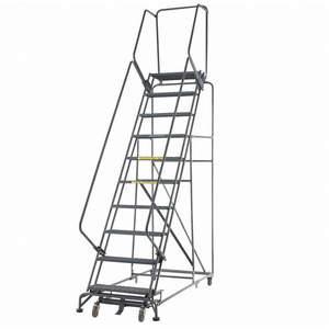 BALLYMORE 123221X Stock Picking Roll Ladder Steel 120 Inch Height | AF4TWC 9K152