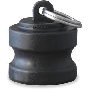 BANJO FITTINGS 150PL Cam And Groove Dust Plug, 1-1/2 Inch, Polypropylene | AA9KNQ 1DPN3