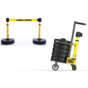 BANNER STAKES PL4007 Plus Barricade, Yellow, Closed For Maintenance | AG2PET 31XF79