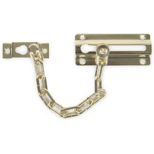 BATTALION 1HEX5 Chain Door Guard Slide Bar Brass Plated | AA9XFQ