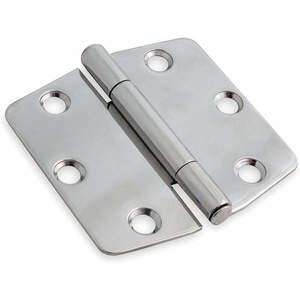 BATTALION 1XMH5 Utility Hinge Flat Silver - Pack Of 2 | AB4FKN