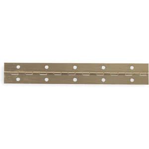 BATTALION 4PB17 Continuous Hinge Brass 4 Feet Length 1-1/2 Inch Width | AD9BNY