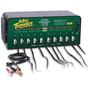 BATTERY TENDER 021-0134 10 Bank Battery System 12 V 2 A | AA2PKA 10W831