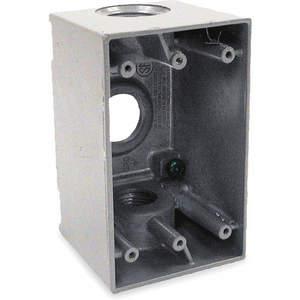 BELL ELECTRICAL SUPPLY 5386-0 Weatherproof Box 3/4 Inch Hub 3 Inlets | AB9HHY 2DCW2
