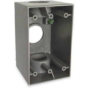 BELL ELECTRICAL SUPPLY 5387-0 Weatherproof Box 1 Inch Hub 3 Inlets | AB9HHZ 2DCW3