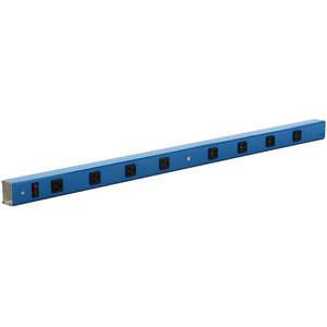 BENCHPRO A8-42 Power Strip 42 W x 4 D x 2 Inch H Blue | AA4NWQ 12V582