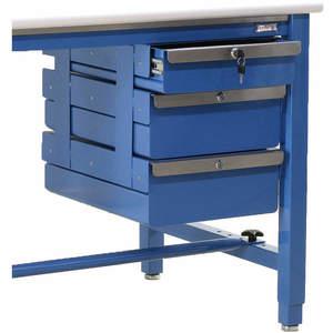 BENCHPRO D6S Drawer 14-1/2 W x 20 D x 6 Inch H Blue | AA4NWN 12V580