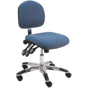 BENCHPRO LAS-DF-WW-BLUE Ergonomic Chair Fabric blue | AH2GRQ 28AD67
