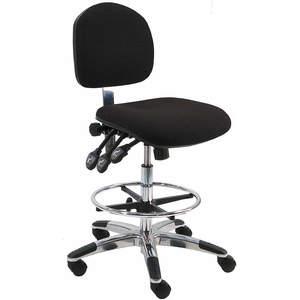 BENCHPRO LAT-F-WW-BLACK Task Chair 450 Lb Blue Polished Aluminium | AF8LNH 28AE03