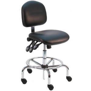 BENCHPRO LCT-DCR-WW-BLACK Ergonomic Chair Vinyl Black | AH2GTL 28AE01