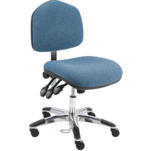 BENCHPRO WAS-F-WW-BLUE Task Chair 450 Lb Blue Polished Aluminium | AF8LNC 28AD83