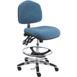 BENCHPRO WAT-F-WW-BLUE Task Chair 450 Lb Blue Polished Aluminium | AF8LND 28AD84