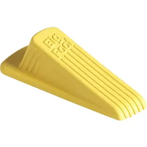 MASTER CASTER 911 Door Wedge Yellow 4-1/2 Inch Length | AF4EJX 8TPK4