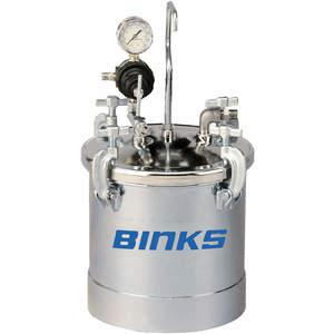 BINKS 83C-210 Farbtank 2.8 Gallonen verzinkter Stahl | AD4MNM 41U068