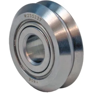 BISHOP-WISECARVER W2SS227 High Temperature Guide Wheel, Size 2, 1.2100 Roller Dia. | AE2NUM 4YRG5