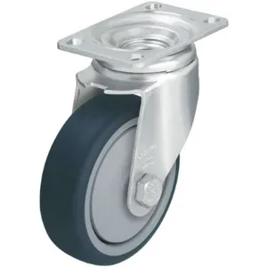 BLICKLE L-PATH 125K-12-FK Swivel Plate Caster 400 Lb 5 Inch Diameter | AF7JLQ 21HJ72