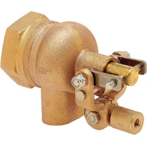 BOB VALVE R605T-2-LF Float Valve 2 Inch Lead-free Brass Pipe Mount | AF9TTN 30UN55