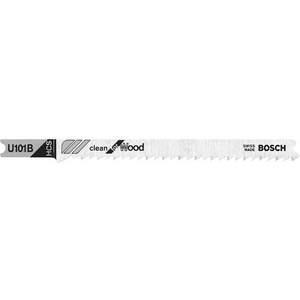 BOSCH U101B Jigsaw Blade U-shank 3-5/8 Inch Length - Pack Of 5 | AB3NYV 1UM27