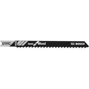 BOSCH U111C Jigsaw Blade U-shank 3-5/8 Inch Length - Pack Of 5 | AB3NYW 1UM28