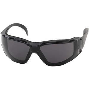 BOUTON OPTICAL 250-01-F021 Safety Glasses Gray Anti Fog/Scratch Black | AH7AAF 36MY43