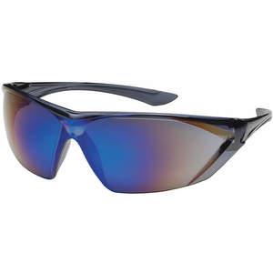 BOUTON OPTICAL 250-31-0026 Schutzbrille, blau verspiegelt, beschlagfrei/kratzfest | AH6ZZV 36MY33