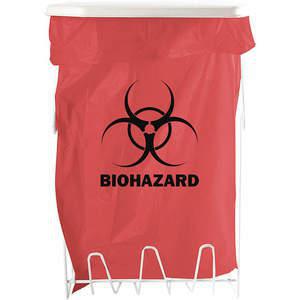BOWMAN MFG CO MW-005 Biohazard-Beutelhalter 5 Gallonen Weiß | AH4FKG 34GF37
