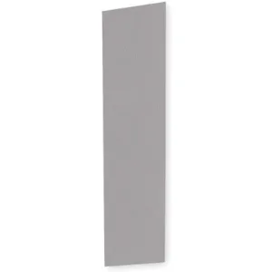 BRADLEY EPST-S1272-200 End Panel For Slope Top Locker D 12 Gray | AC4DRP 2YY70