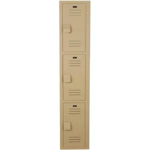 BRADLEY LK1212723HV-202 Wardrobe Locker (1) Wide (3) Openings | AC4DPW 2YY30