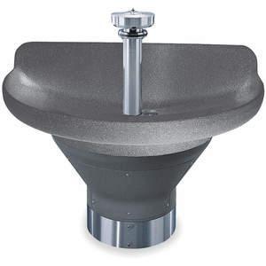 BRADLEY S93-580 Wash Fountain Semi-circular Gray Infrared | AC4ANQ 2YB12