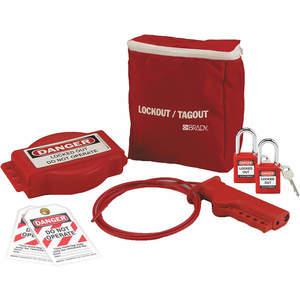 BRADY 102692 Portable Lockout Kit Electrical/valve 7 | AC3RWD 2VU49