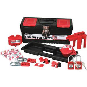BRADY 104795 Tragbares Lockout-Kit Elektrik/Ventil 12 | AA7HAB 15Y579