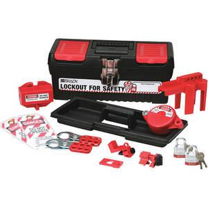 BRADY 104796 Portable Lockout Kit 12 Electrical/valve | AA7HAC 15Y580