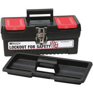 BRADY 105905 Lockout-Werkzeugkasten unbefüllt | AD2YNN 3WPG4