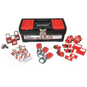BRADY 105964 Portable Lockout Kit Black Electrical 17 | AA7GZH 15Y560