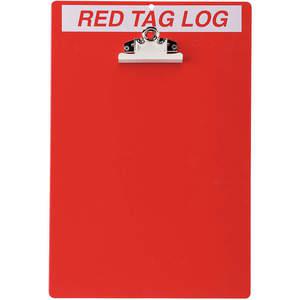 BRADY 122050 Red Tag Clipboard | AD4DBN 41F342