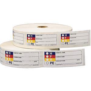 BRADY 17135LS Hmig Label 1-1/8 Zoll H-Papier – Packung mit 1000 Stück | AF4ATG 8NDC8
