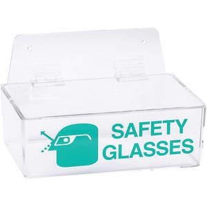 BRADY 2011L Protective Eyewear Disposable With Lid Tray Clear Acrylic | AE6MQA 5U604