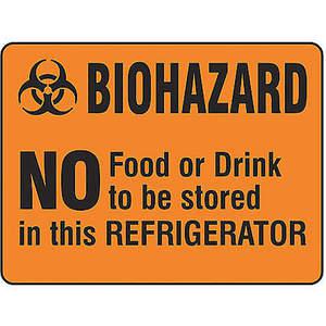 BRADY 20329LS Biohazard-Etikett 3-1/2 Zoll Breite 5 Zoll H - Packung mit 20 Stück | AF3NZE 8AAH9