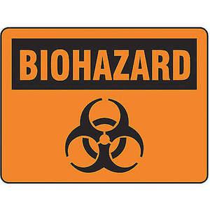 BRADY 20334LS Biohazard-Etikett 3-1/2 Zoll H 5 Zoll Breite – Packung mit 20 Stück | AF4XZR 9PMG3