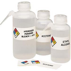 BRADY 20380LS Label Nfr Isopropyl Alcohol - Pack Of 50 | AF3NWK 8A840