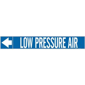 BRADY 20443 Pipe Marker Low Pressure Air 1 In.h | AF4WBY 9MCD2
