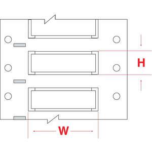 BRADY HX-1500-150-WT Kabelmarkierungskabelhülse PermaSleeve(R) | AH2TMQ 30DH62