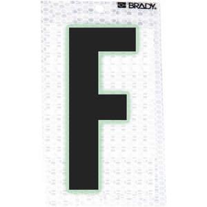 BRADY 3010-F Ultra Reflective Letter F - Pack Of 10 | AA6RGJ 14R151